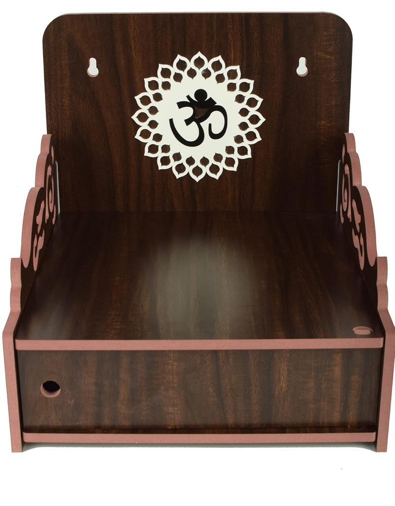 Handcrafted Wooden Pooja Mandir for Home Worship: £97