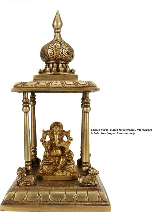 Traditional Brass Temple Pooja Mandir: £197